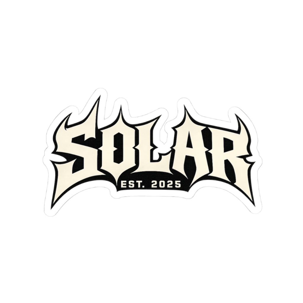 Solar Apparel Sticker