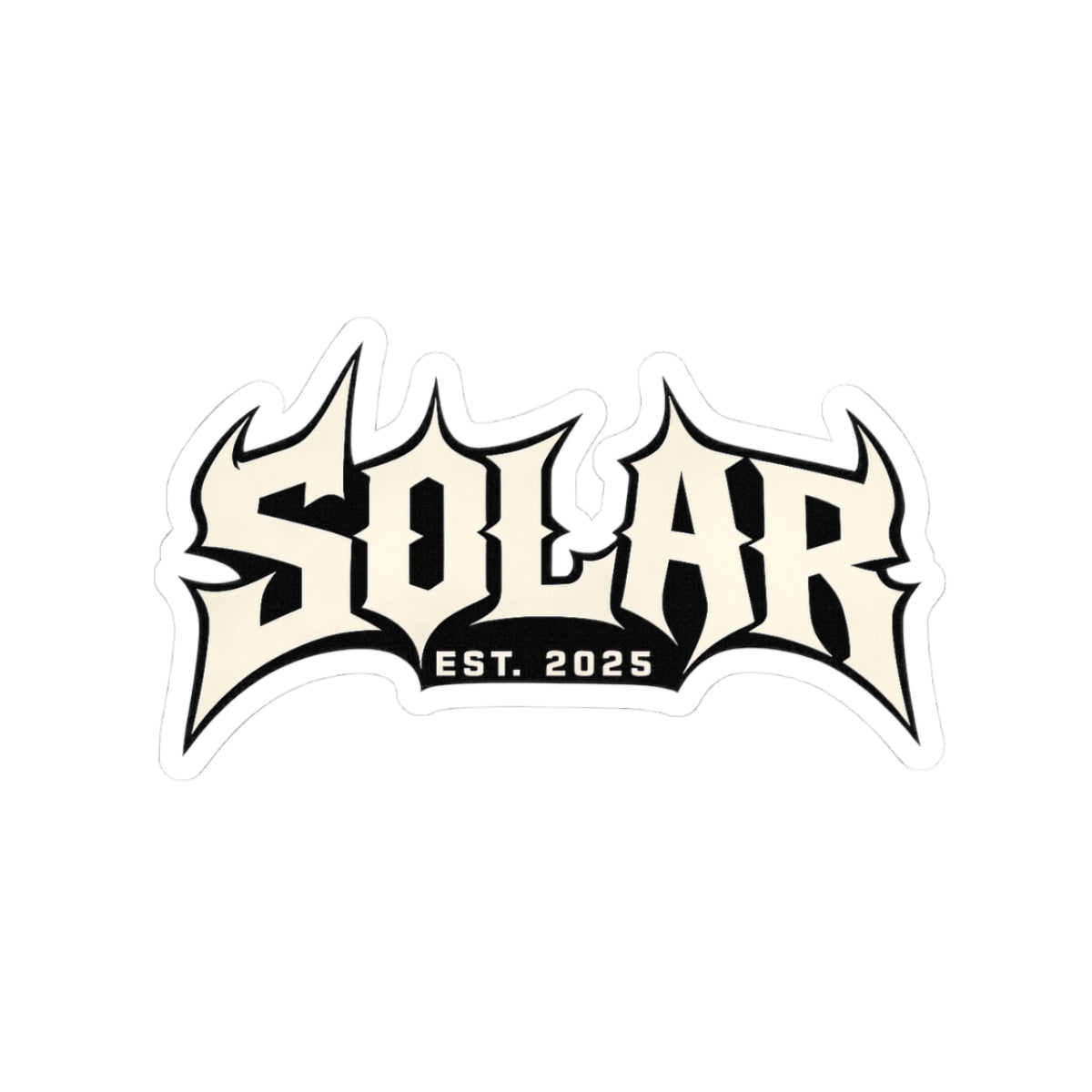 Solar Apparel Sticker